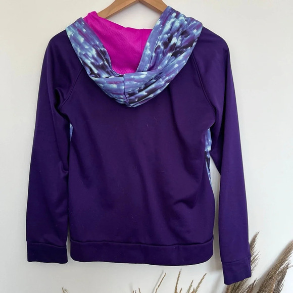 Champion girl hooded vest purple and pink size XL KIDS - Picture 5 of 6